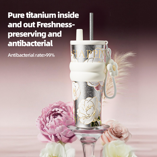 Titanium Garden Series Light Luxury Begonia Cup - TitaniumNext