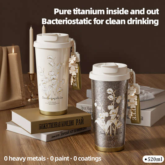 Titanium Garden Series lily of the valley Cup - TitaniumNext