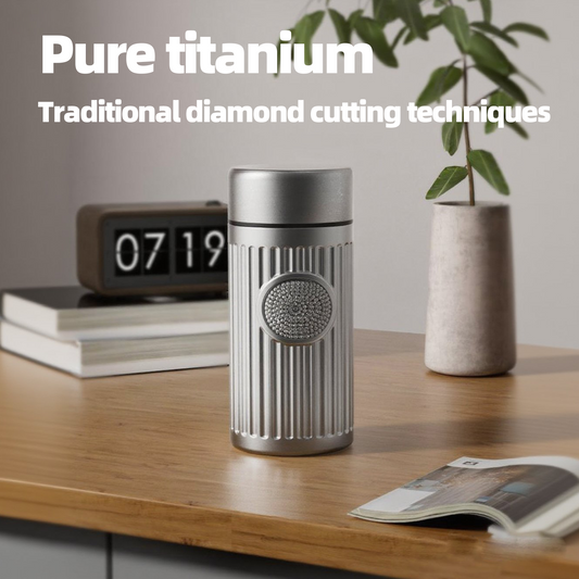 Titanium Aurora Series Diamond Pocket Cup - TitaniumNext